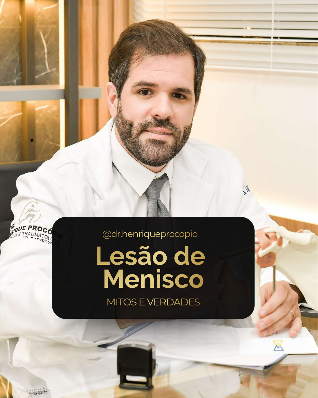 Lesão de menisco: mitos e verdades