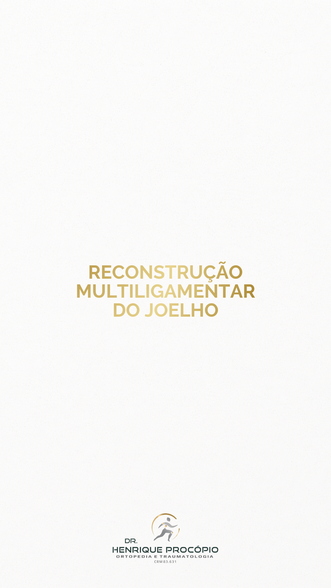 Reconstrução multiligamentar do joelho