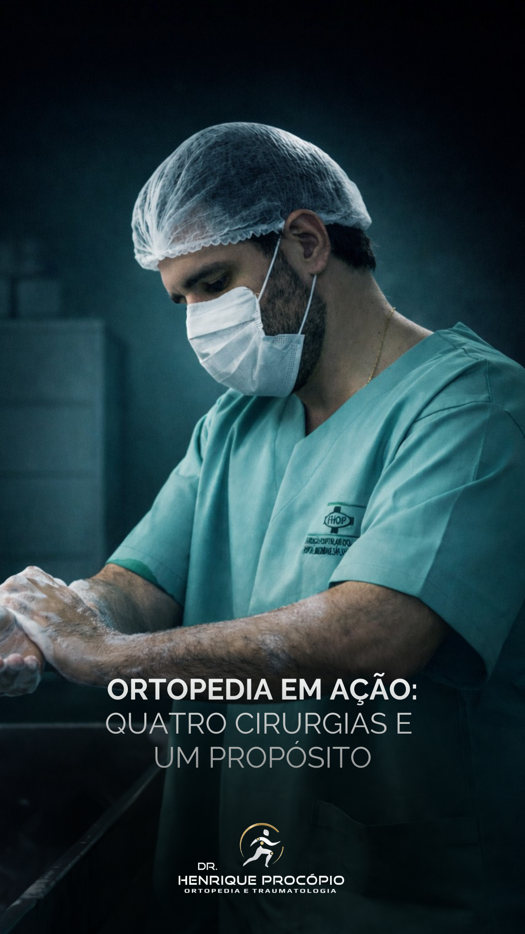 Ortopedia em ação: quatro cirurgias, um propósito